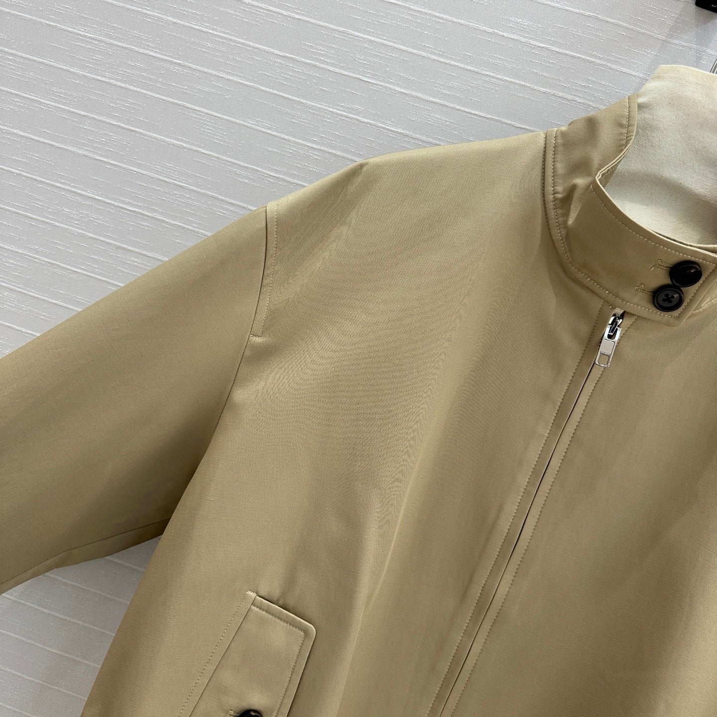 Gucci Jacket Khaki Polyester Fiber