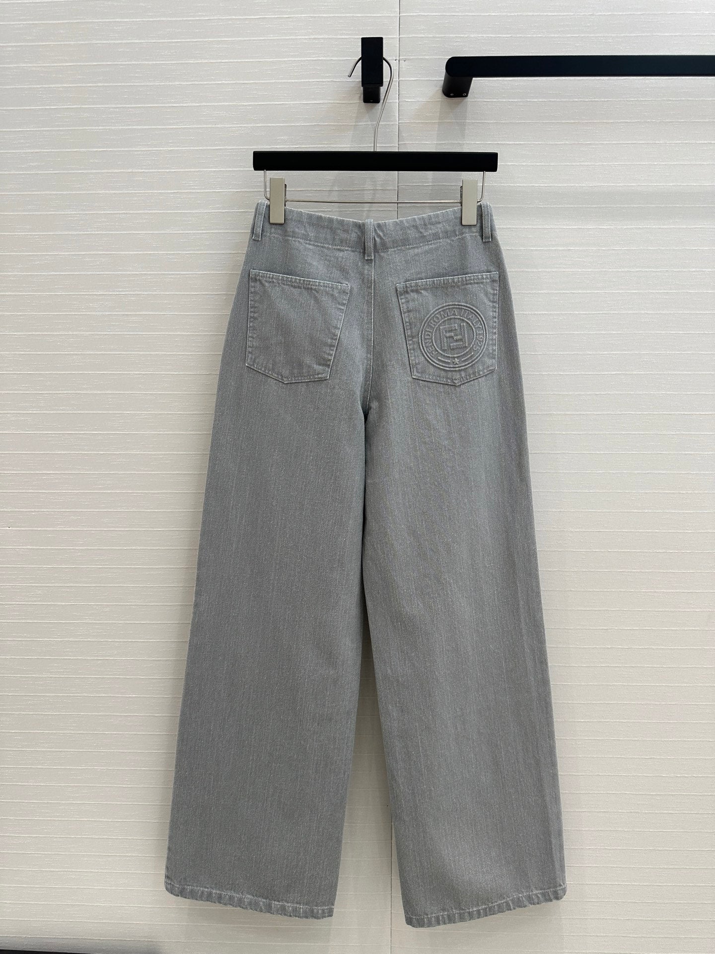 Fendi 25 Denim Trouser Haze Blue Cotton