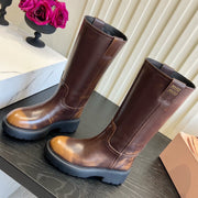 Miu Miu 2026 Fume Boots Cowhide 977054