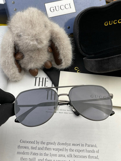 AVIATOR FRAME SUNGLASSES G9225 IN METAL