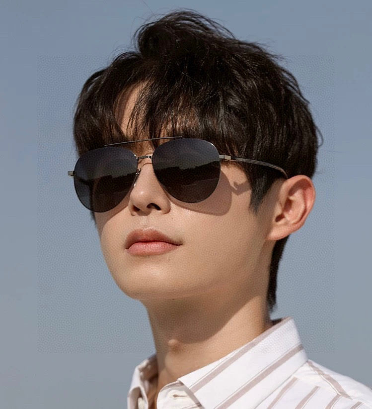 AVIATOR FRAME SUNGLASSES G1702 IN METAL