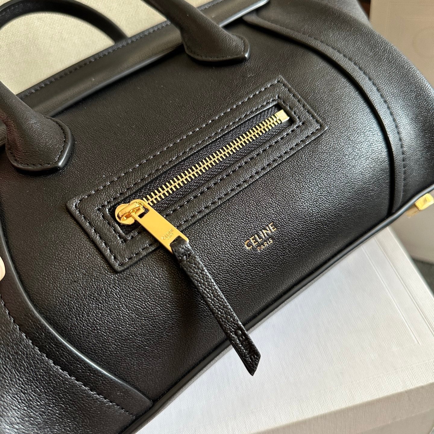 Celine 2026 Luggage Shiny Lambskin 276248