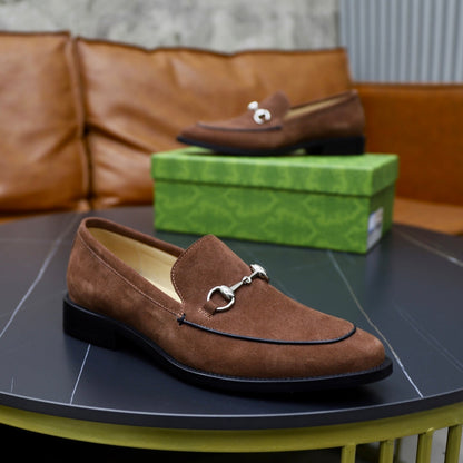 GG Men's Jordaan Loafer Brown Suede 560882