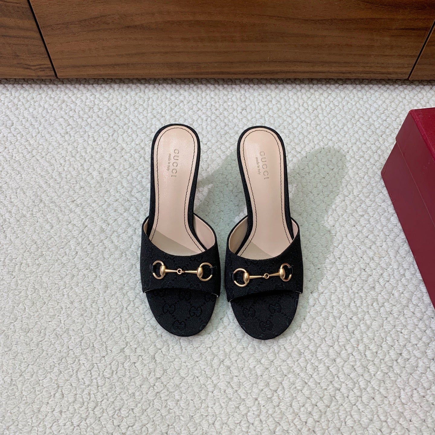 Gucci 2026 Horsebit High-heeled 85mm Sandal 896100