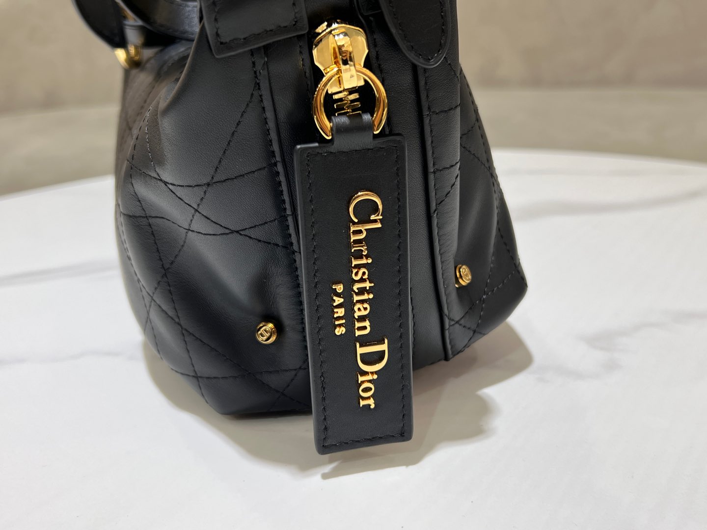 CD Wandering Bag 23 With Black Calfskin