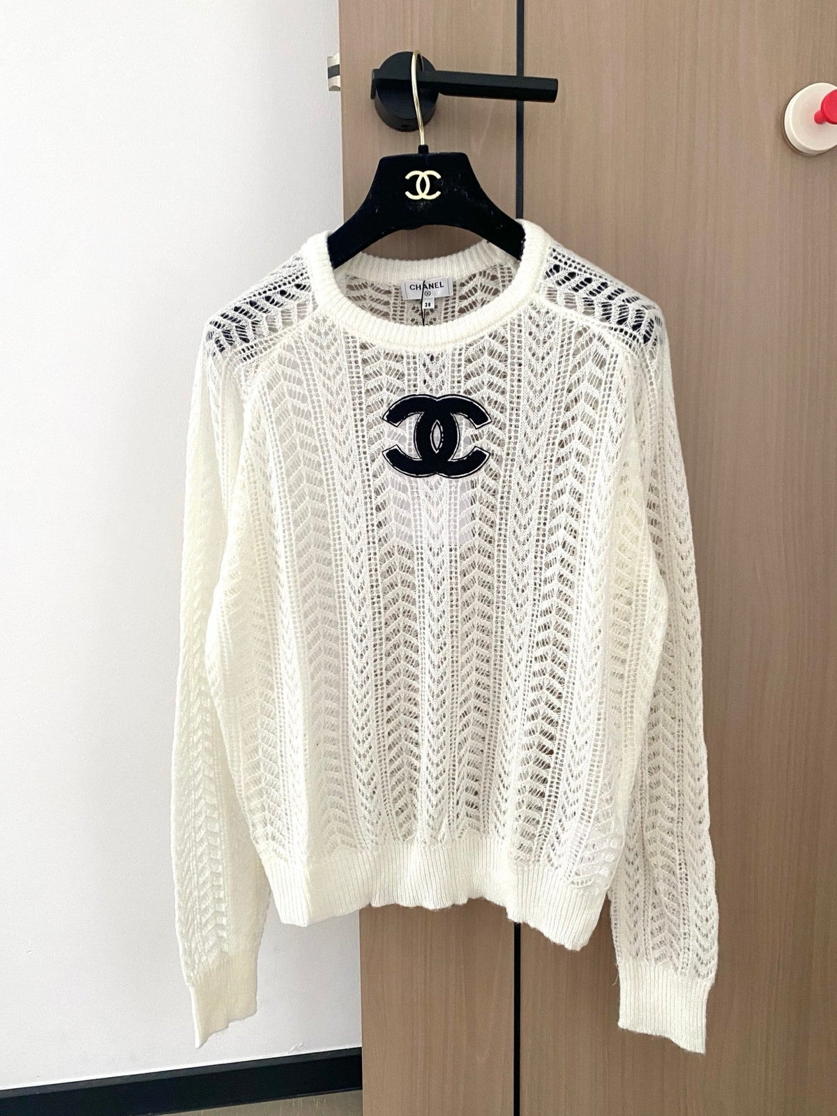CC 25 Mesh Sweater Wool 279187