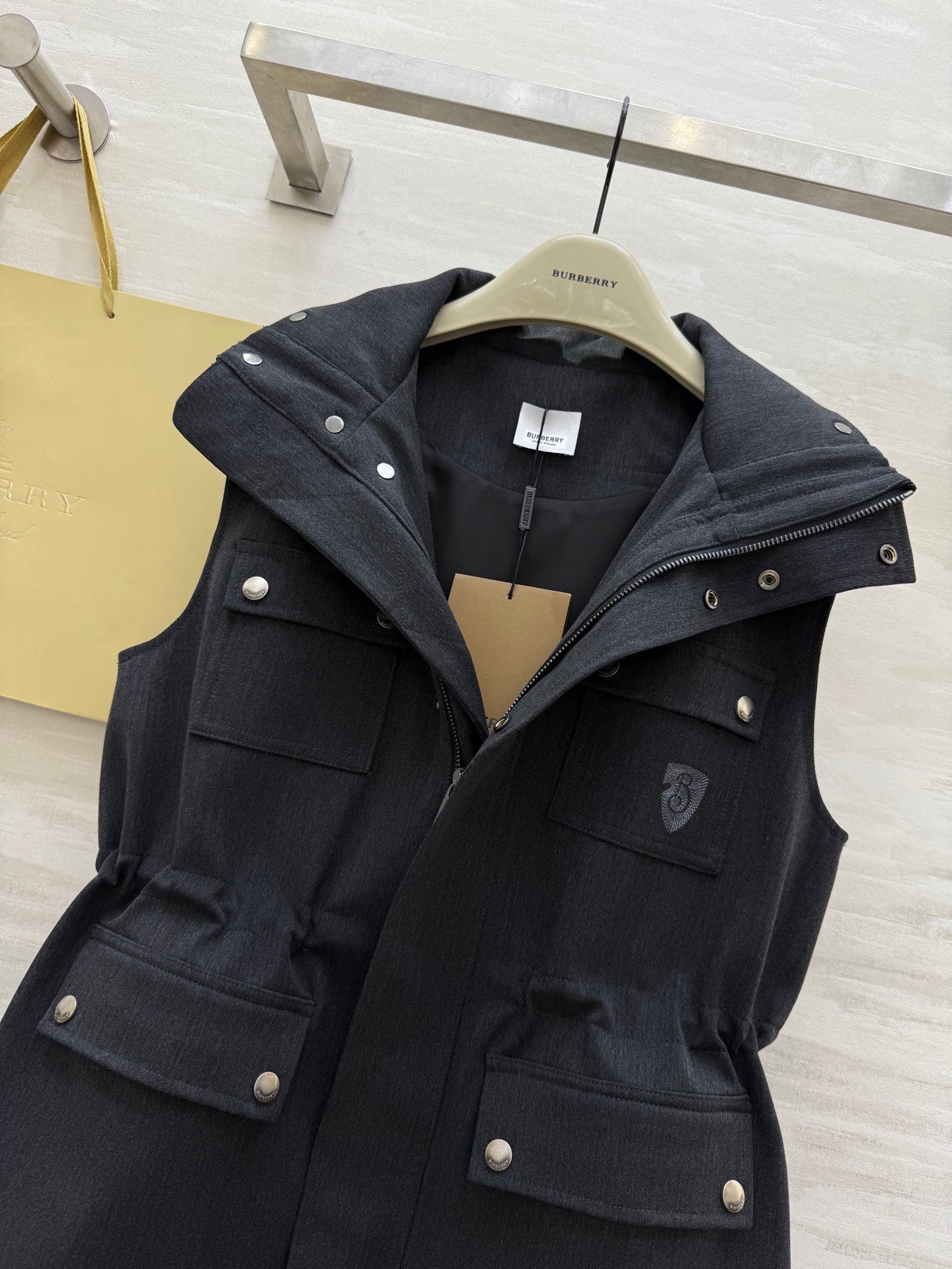 Bur 25 Autumn And Winter Wool Coat Black
