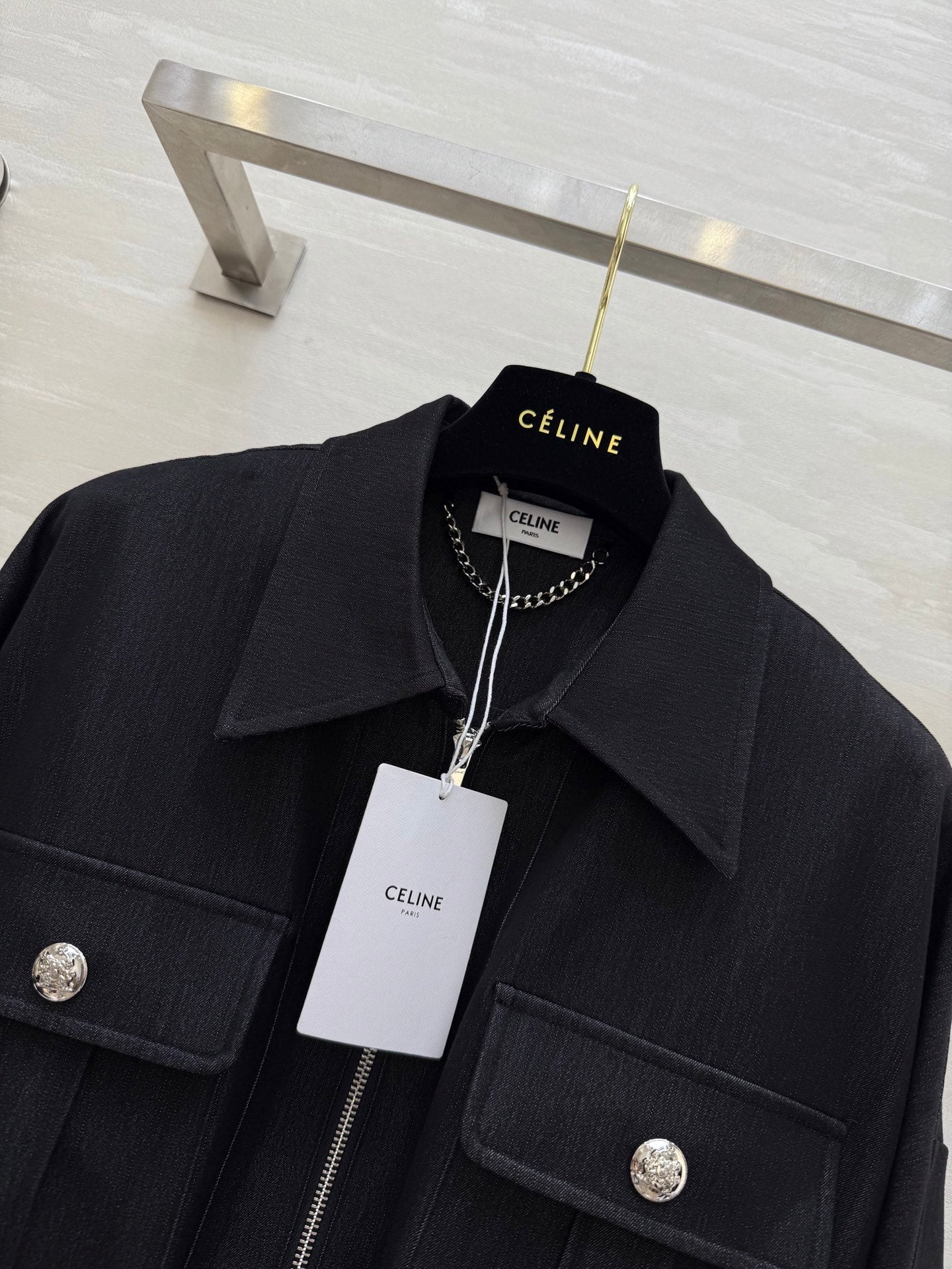 Celine 25 Drawstring Jacket Polyester 298413