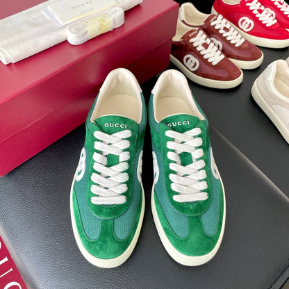 GG 26 Sneaker Green Suede Sheepskin 632810