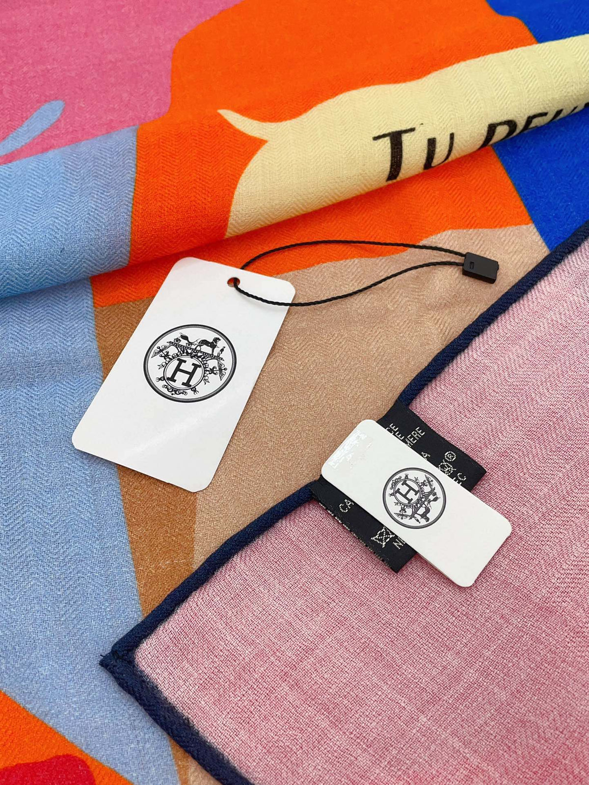 Is This a Love Story? Scarf 140 CM In Colorful Cashmere And Silk 217220