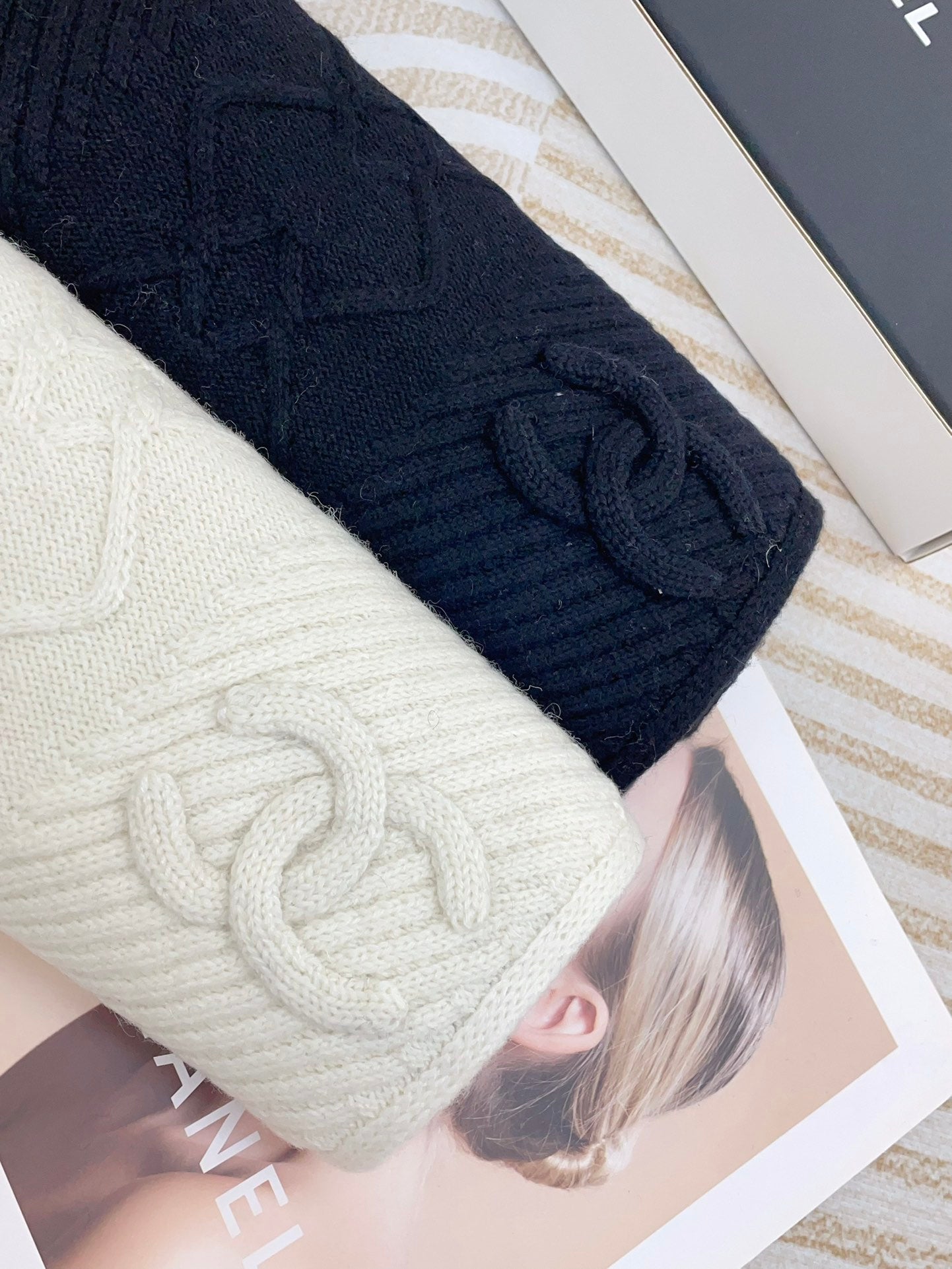 CC Scarf 180 CM In Black Wool 422766