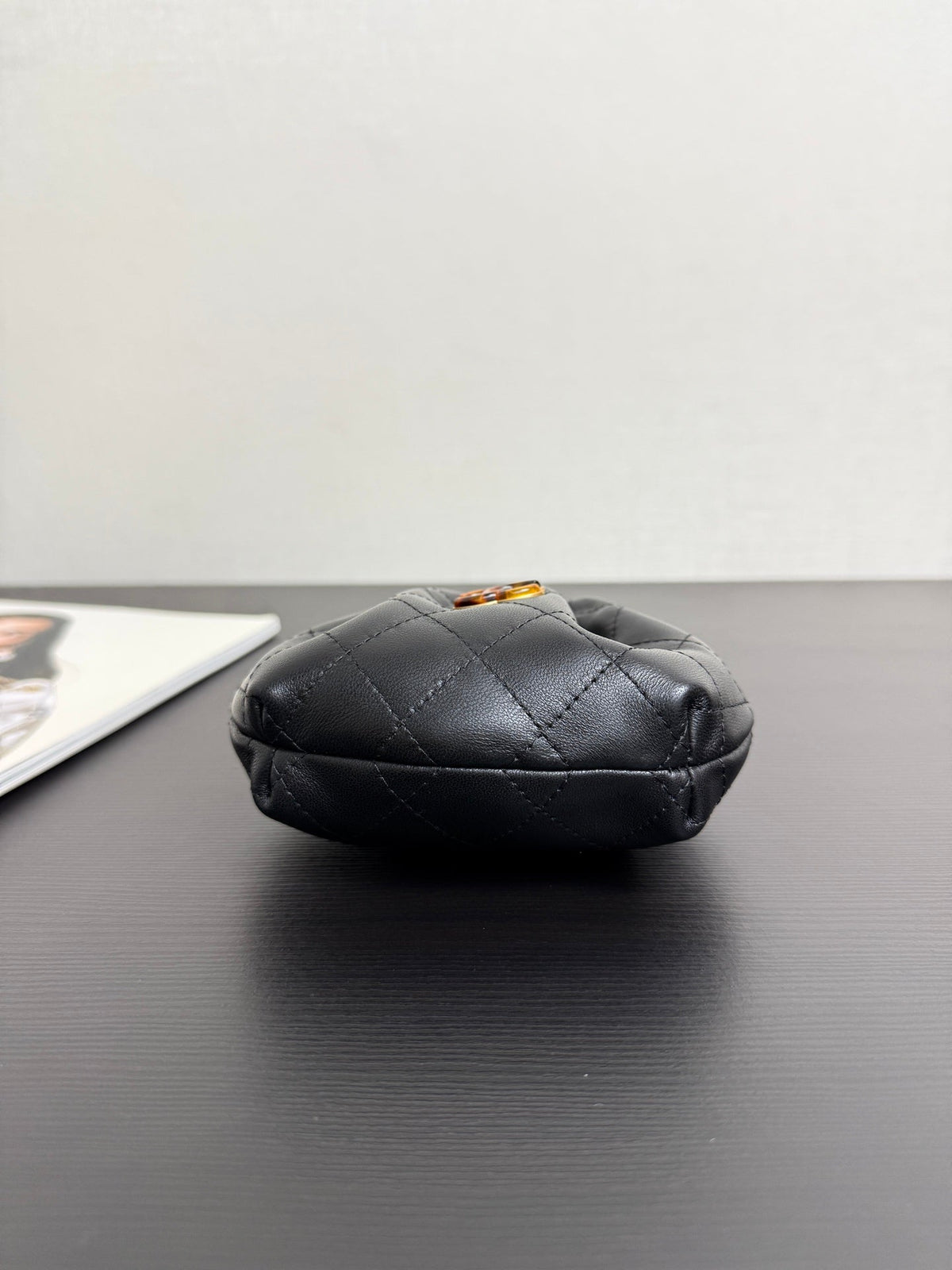 Chanel 26 Tortoiseshell Mini Bag 16 Black Lambskin