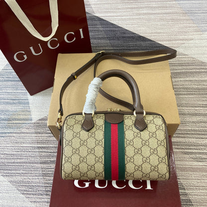 GG Ophidia Bag 21cm Canvas leather 339625