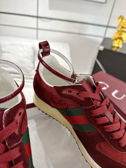GC 2025 Re-Motion Sneaker Red Suede Cowhide 292414