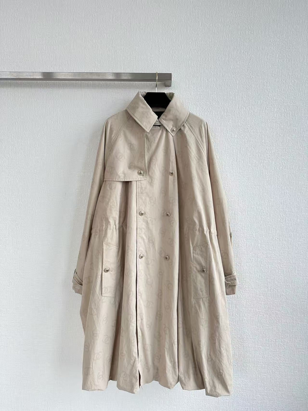 CC 25 Long Coat Beige Cotton 99890950