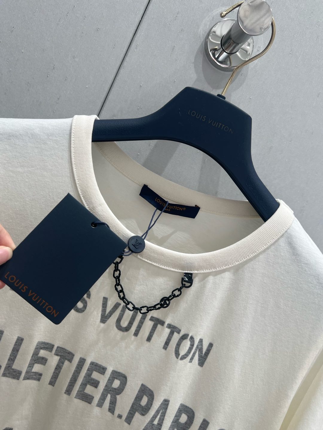 LV 25  T-shirt White Cotton  209486