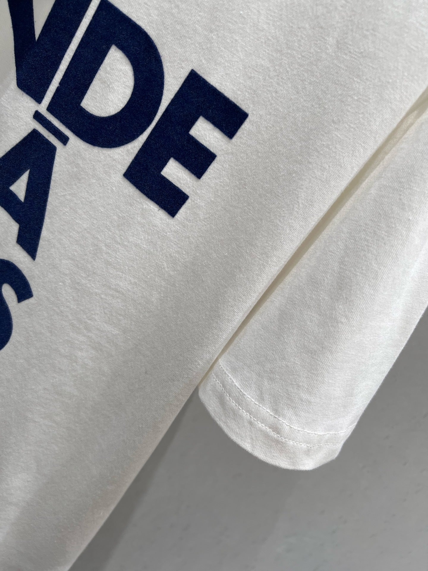 LV 25  T-shirt White Mix Blue Cotton 210315