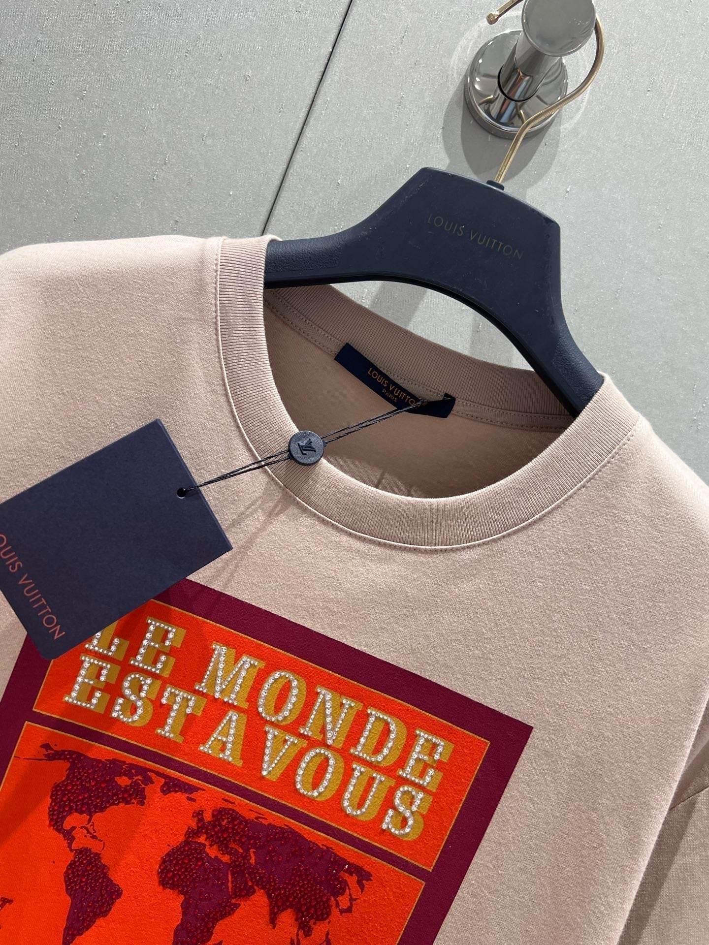 LV 25  T-Shirt Beige 210788