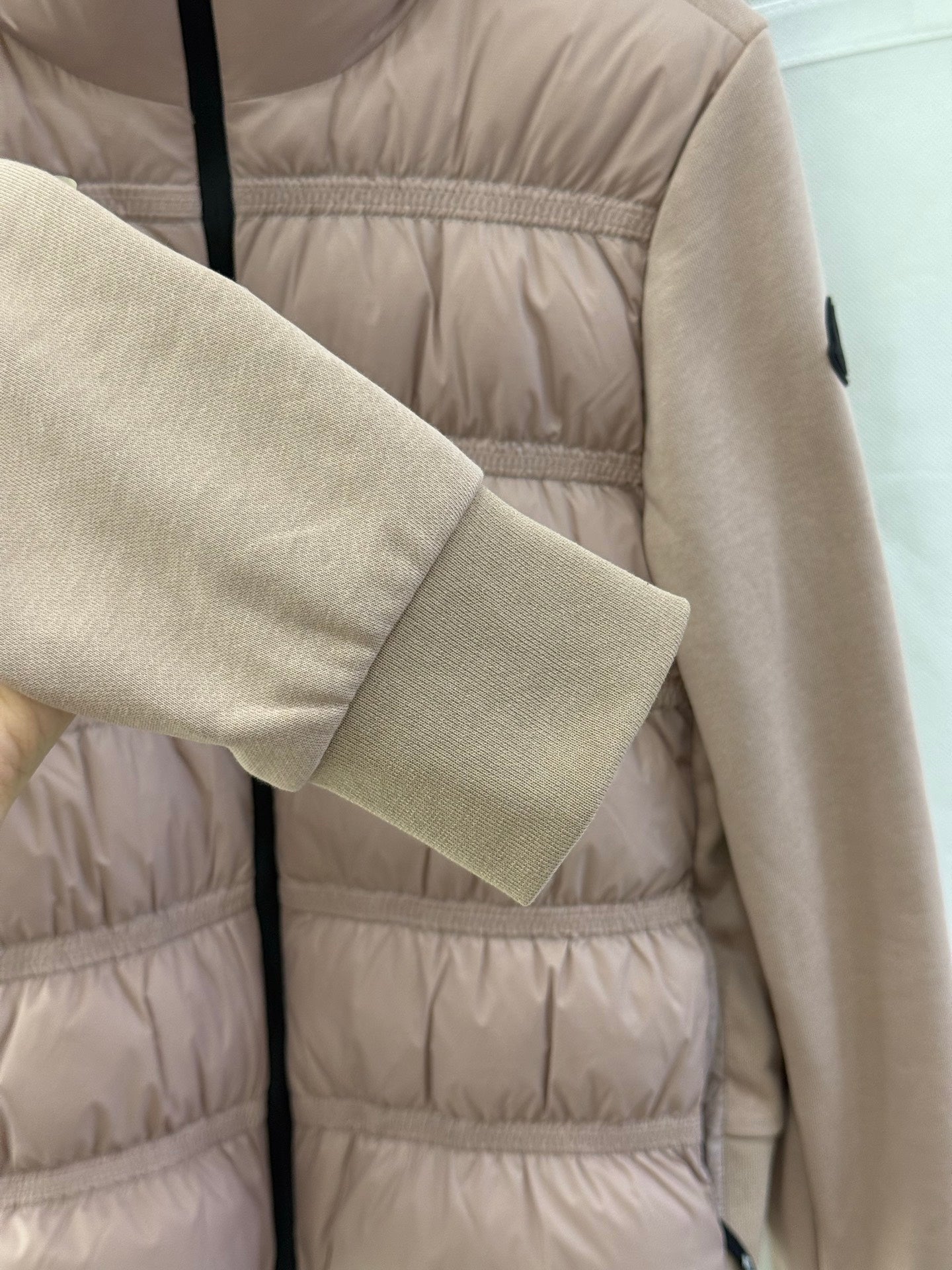 Moncler 25 Cardigan Pleated Polyamide 288478