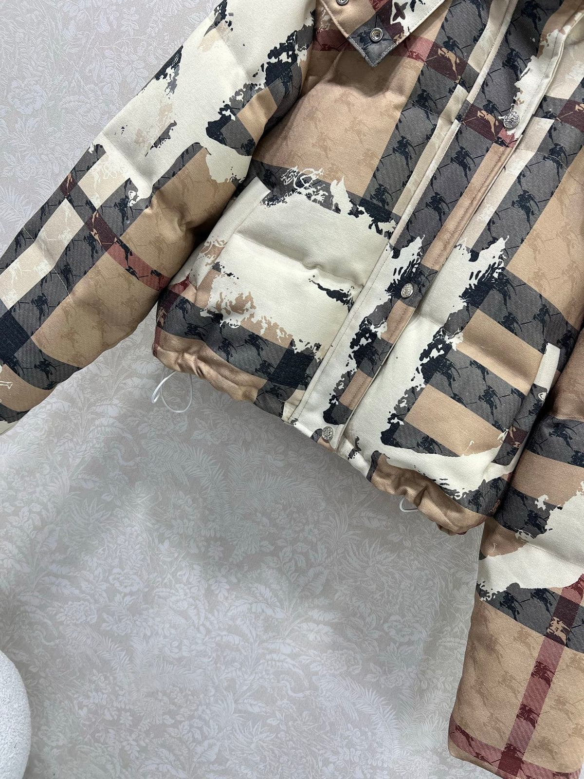 Burberry 25 Jacket Multicolor Down Polyester