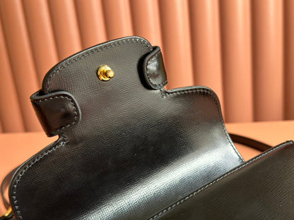 Gucci Horsebit Bag Black Leather 239811