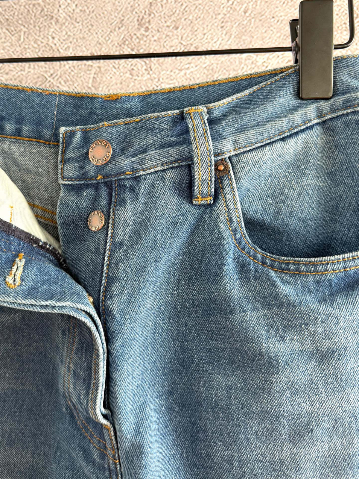 Prada Denim Jeans Blue Cotton