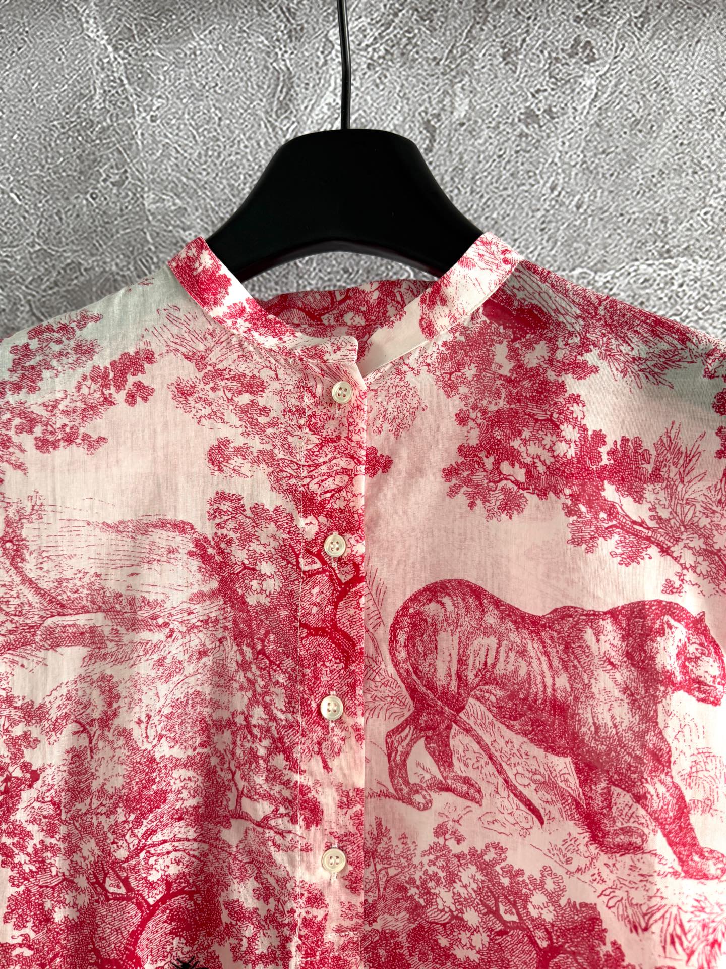 CD Shirt Red Cotton