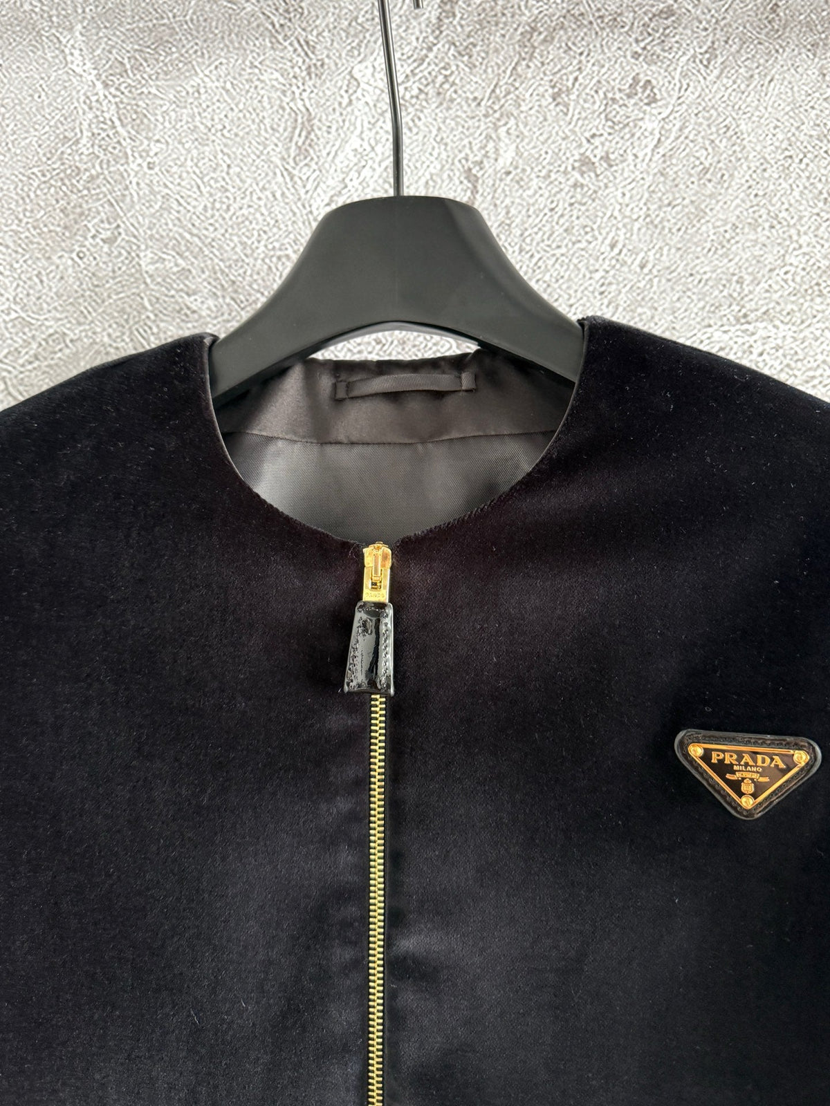 Prada Jacket Black Cotton