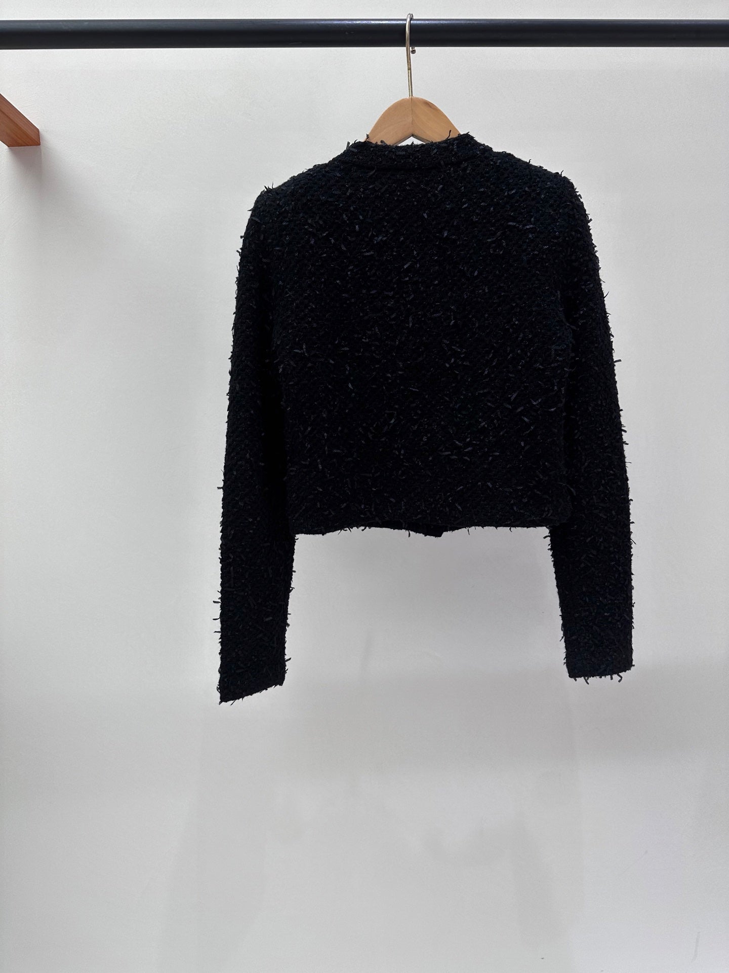 CC 25 knitted Cardigan Black Tweed 59490520