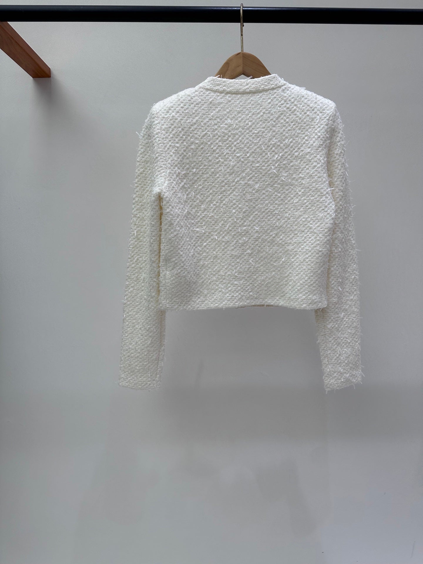 CC 25 Set Knitted Cardigan White Tweed 59490520