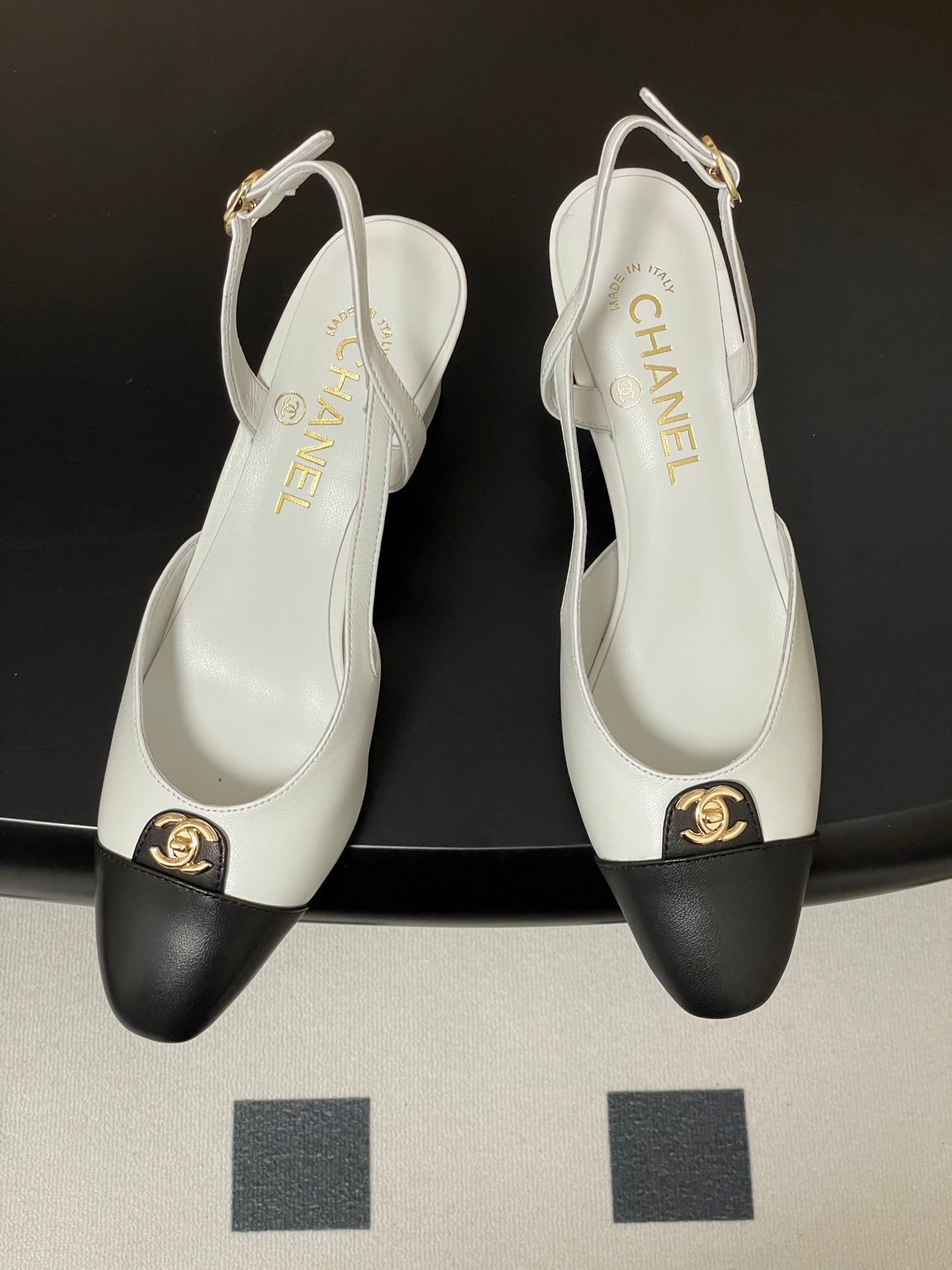 Chanel 25 Slingback 50mm Lambskin