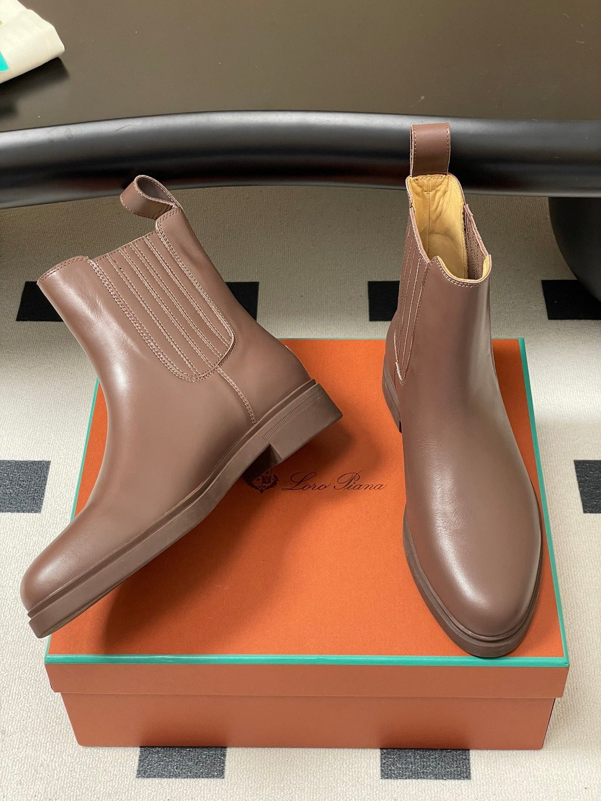 LP 25 Short Boot Chocolate Cowhide 534655