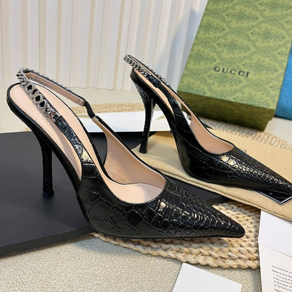 GG Women's High Heels  Black