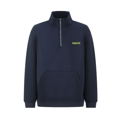 GG 25 Set Sweatshirt Navy Blue Cotton 0002