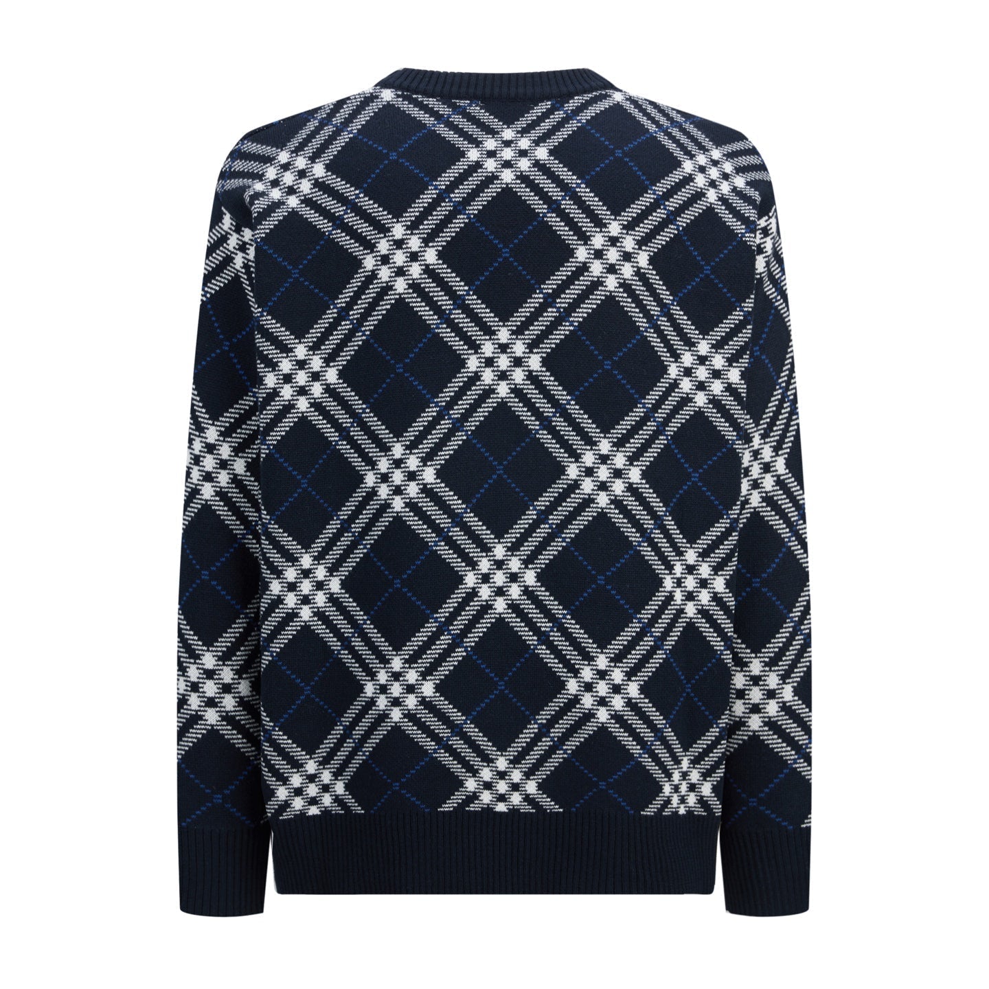 Bur 25 Sweater Navy Blue Wool
