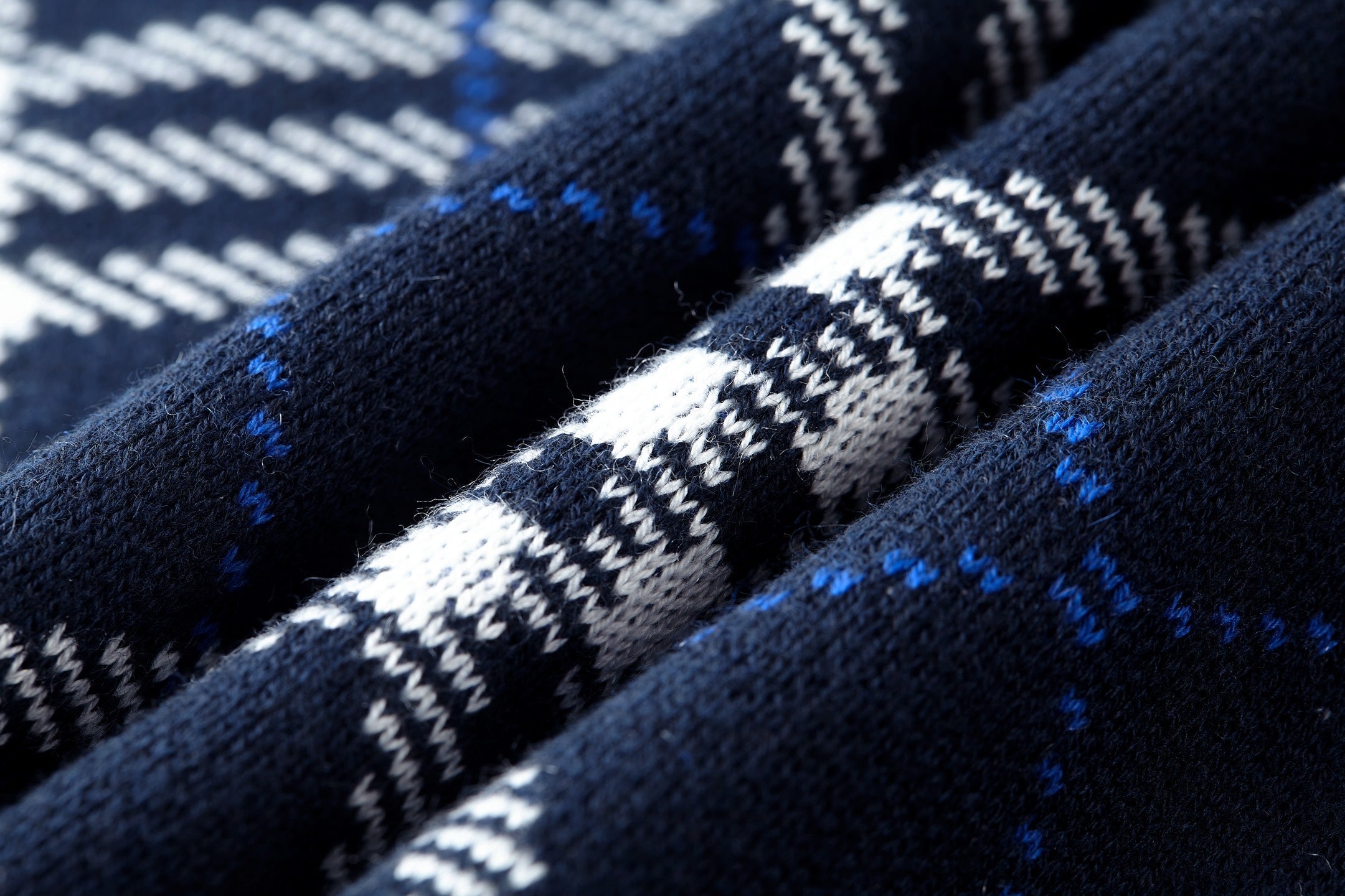 Bur 25 Sweater Navy Blue Wool