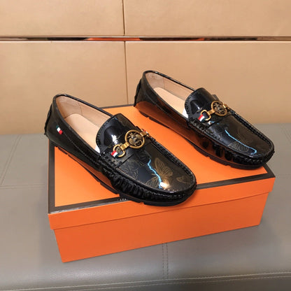 GG Men's Loafer Black Patent Leather 532815