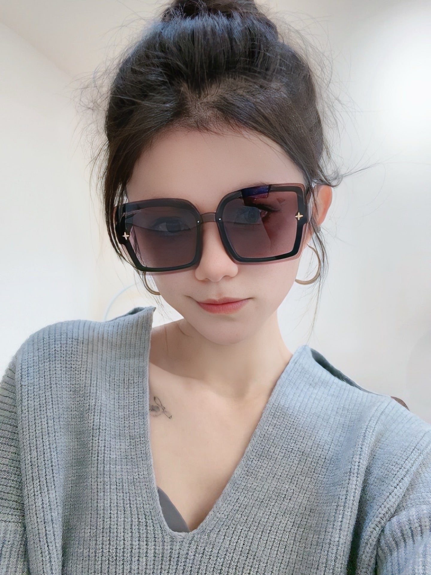 Louis Vuitton 2025 Dark Purple Sunglasses 559689