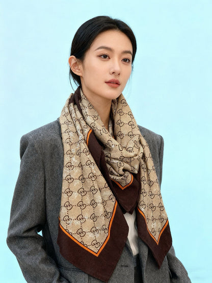GG Classic 135CM Beige Brown Cashmere 287697