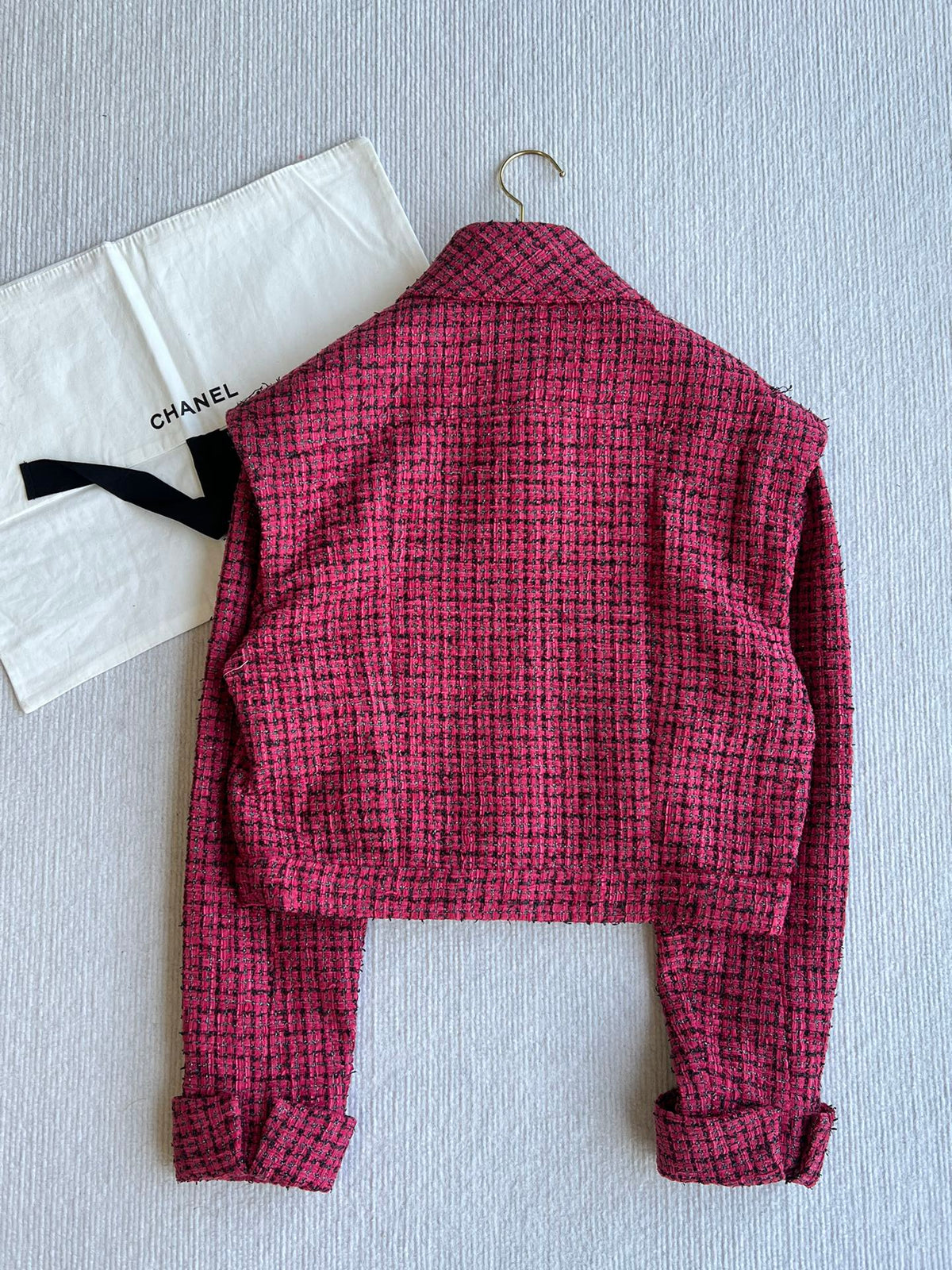 CC 25 Double Pocket Jacket Pink Cotton Polyamide 219067