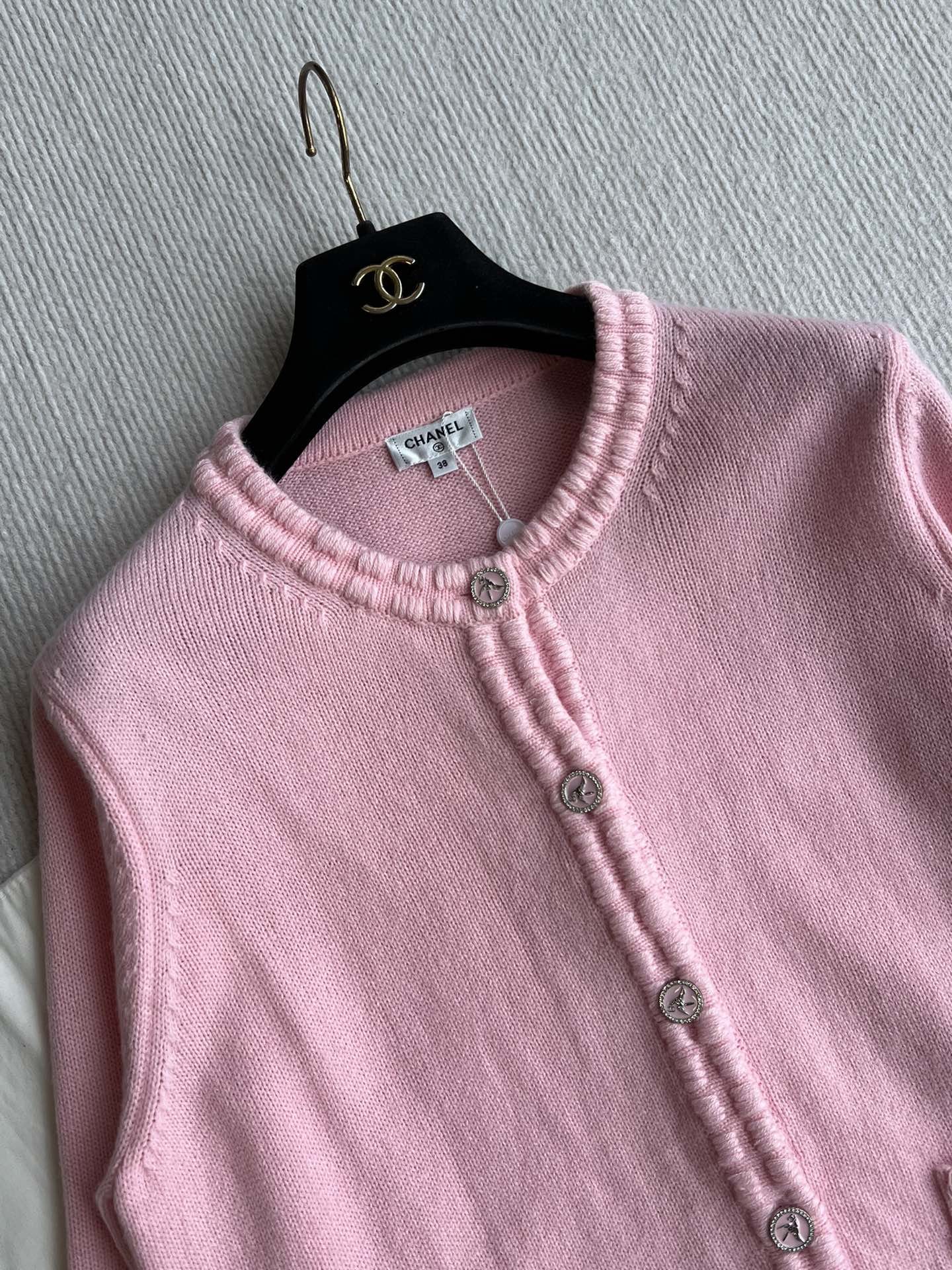 CC 25 cashmere round neck cardigan 234788