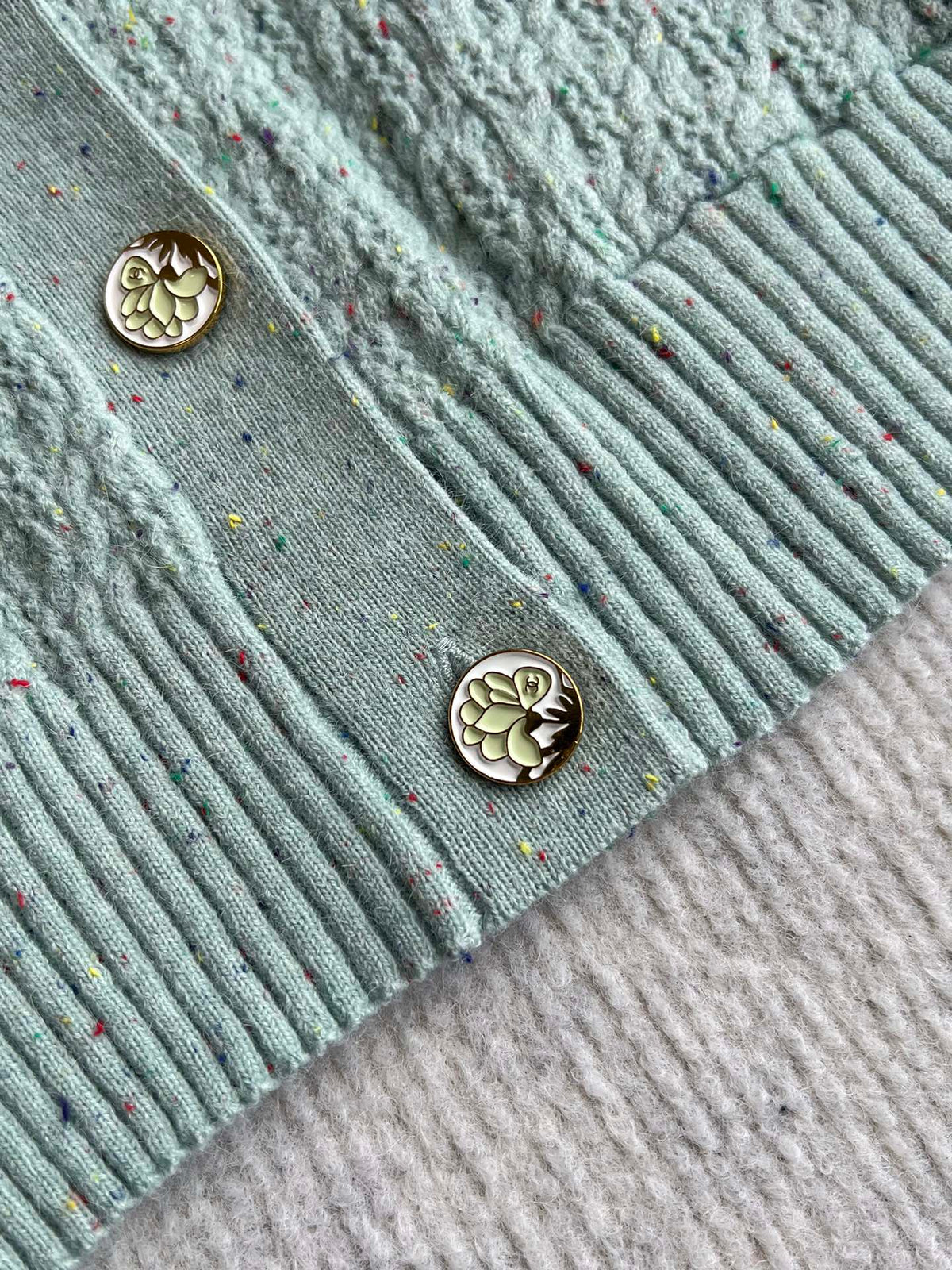 CC 25 Cardigan Pattern Wool 275514