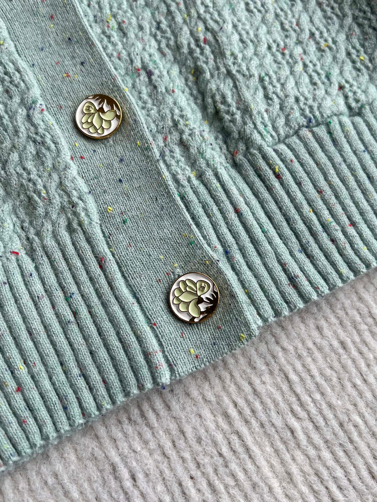 CC 25 Cardigan Pattern Wool 275514