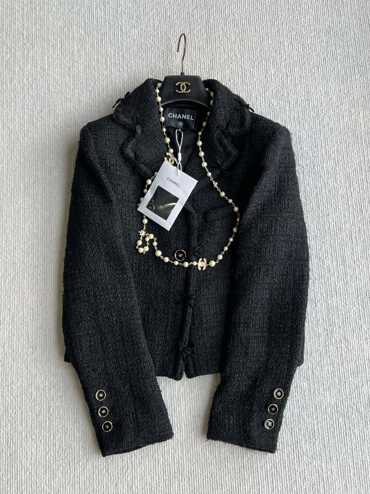 CC 25 Jacket Black Cotton 300156