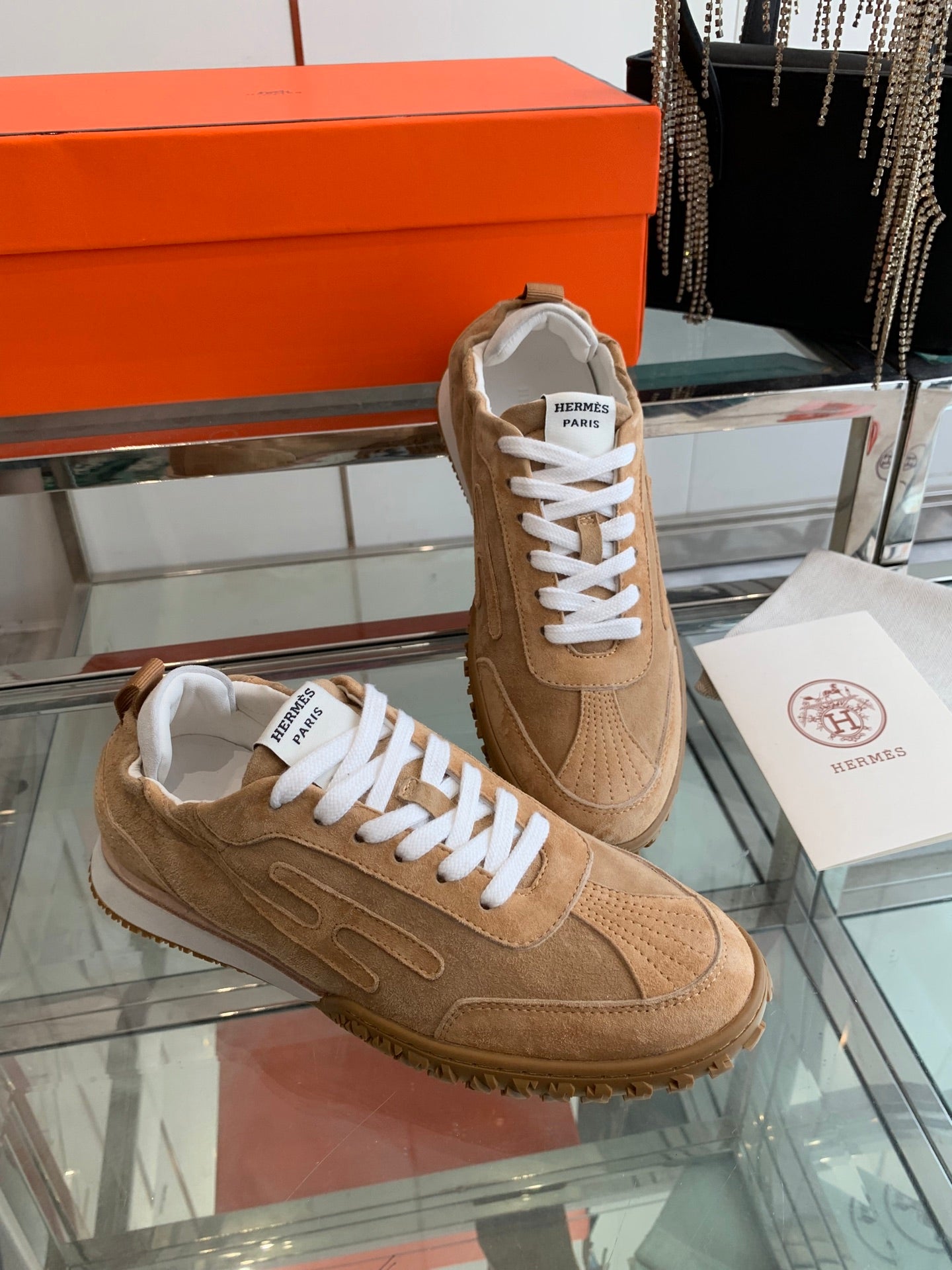 HM Jet Sneaker Brown Suede 292277