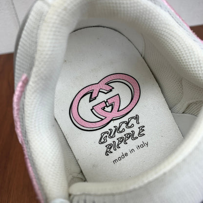 GG Men's Ripple Sneaker Grey Pink Mesh 536988