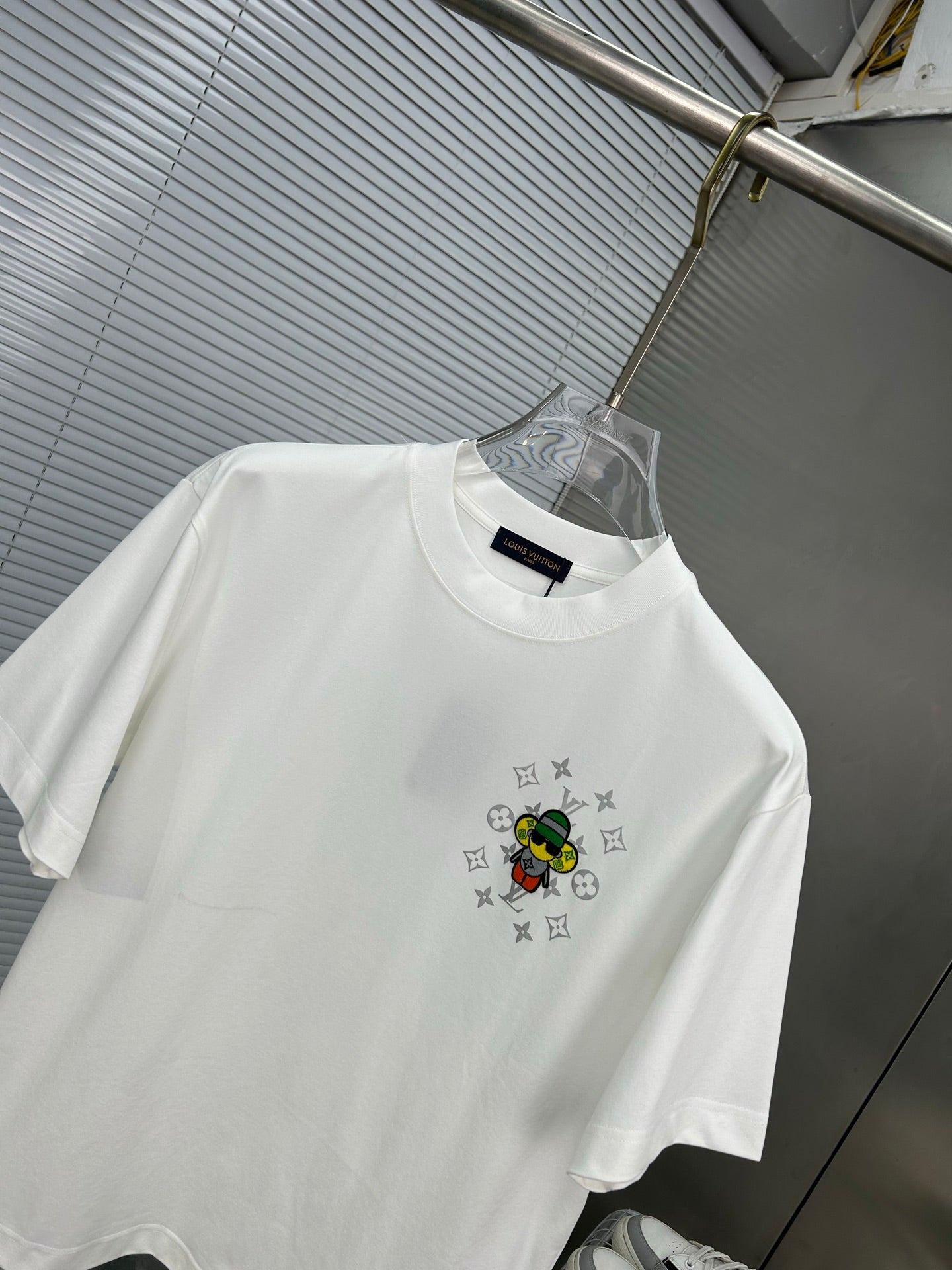 LV WHITE COTTON T-SHIRT 239579
