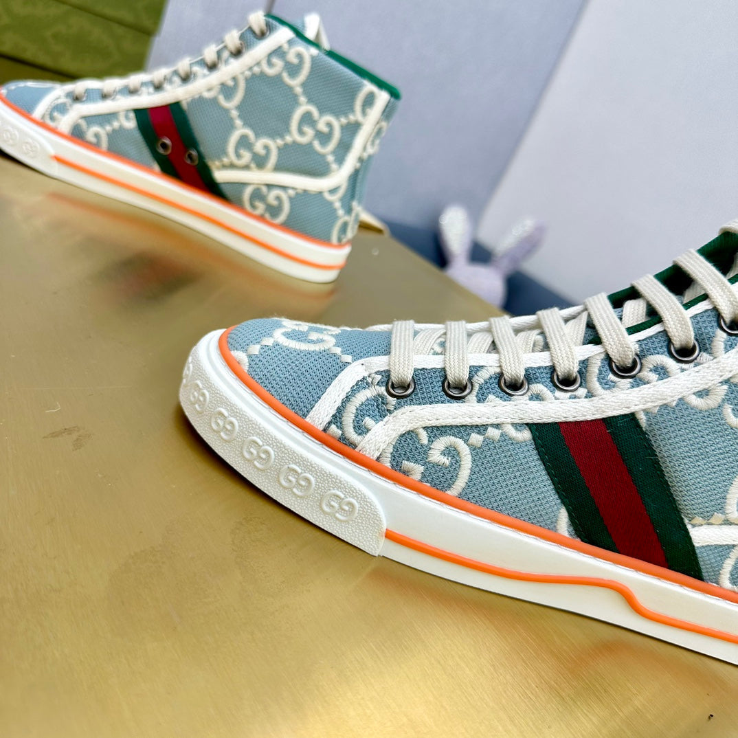 GG TENNIS 1977 HIGH-TOP TRAINER SKY CANVAS