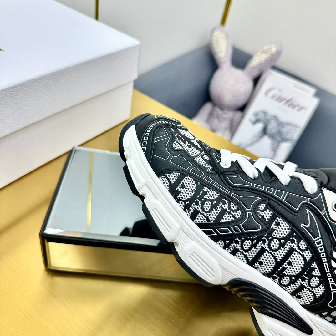 CD Chrono Sneaker 40mm In Black Mesh Fabric 994574