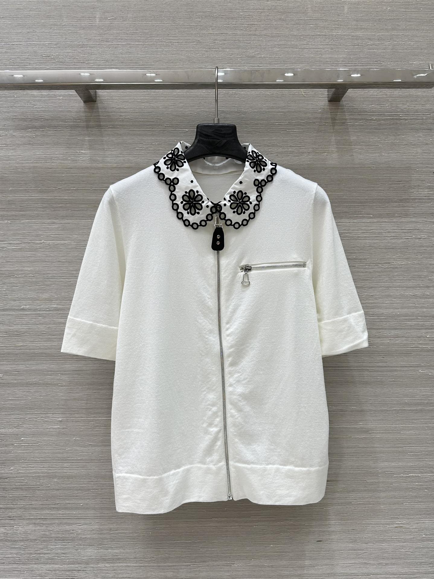 LV 25 Flower T Shirt White Cotton